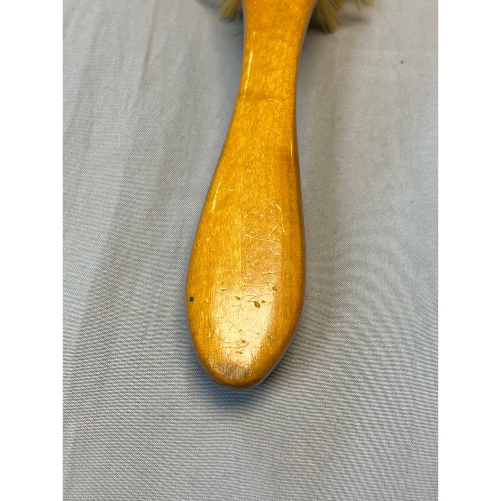 Vintage Mohawk 173 Genuine Satinwood Pure Boar Bristle Hair Brush Made in USA - Picture 7 of 10